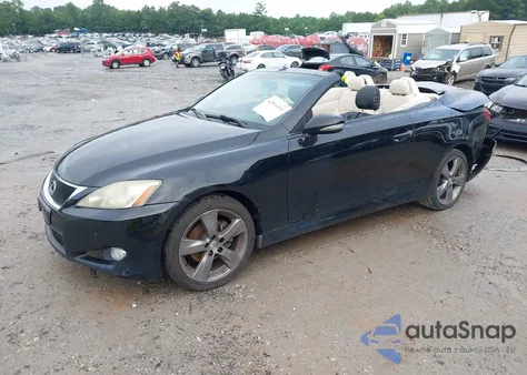 2010 Lexus Is 250C z USA, uszkodzony, nr VIN JTHFF2C28A2504950